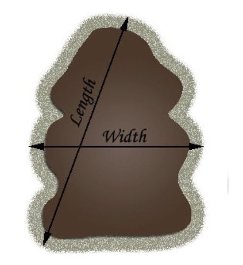 Giant SHEEPSKIN XXL White Throw Genuine leather Sheep Skin 50"x 30" Decorative rug Natural comfy, cozy, hair is very thick, shiny !