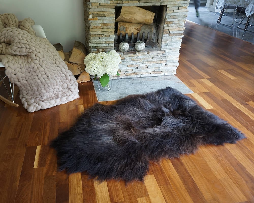 SHEEPSKIN Rugs Gray X Throw Genuine Leather Sheep Skin Decorative Rug Comfy, Gray Rugs Carpet Outdoor Rugs Shag Throw Rugs Cozy g