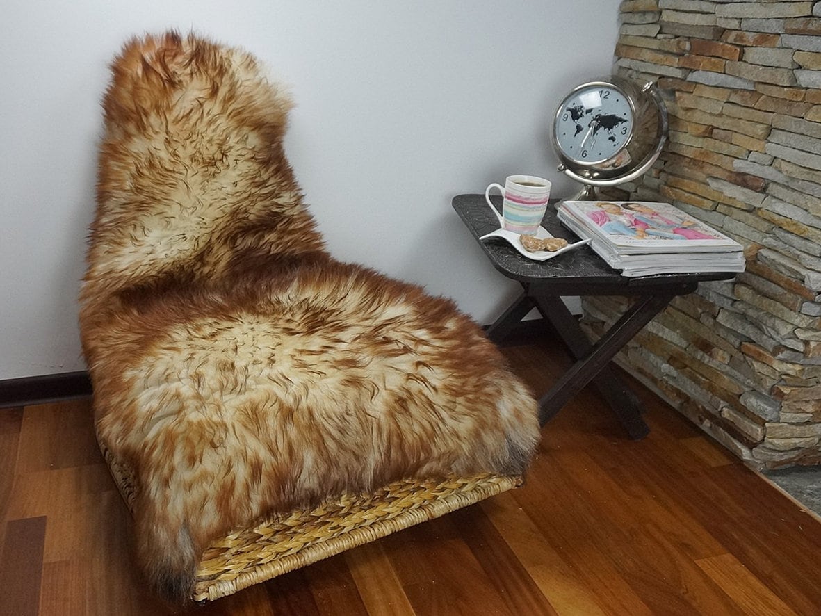 Original Brown Mouflon Genuine Natural Sheepskin Genuine Natural Sheepskin Rugs Exclusive Rug Gray Rugs Carpet Outdoor Cheap Rugs Shag