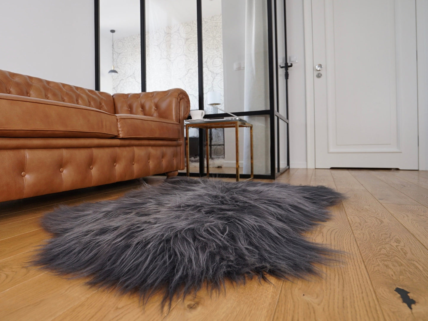SHEEPSKIN Icelandic Grey X Grey Rug Genuine Natural Sheepskin Rug Gray Rugs Carpet Outdoor Rugs Cheap Rugs Shag Grey Gray Rug Thro