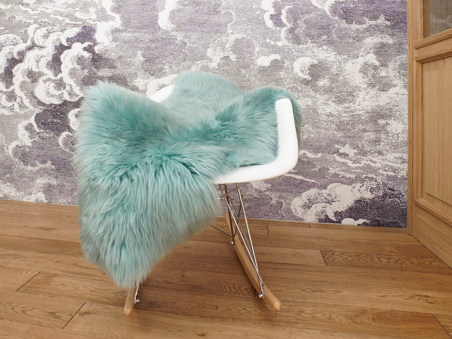 Original, Natural GIANT Rug X 50" x 30" Aqua Genuine Natural Sheepskin Rugs Exclusive Rug Throw Rugs Carpet Outdoor Rugs Cheap Rugs Shag