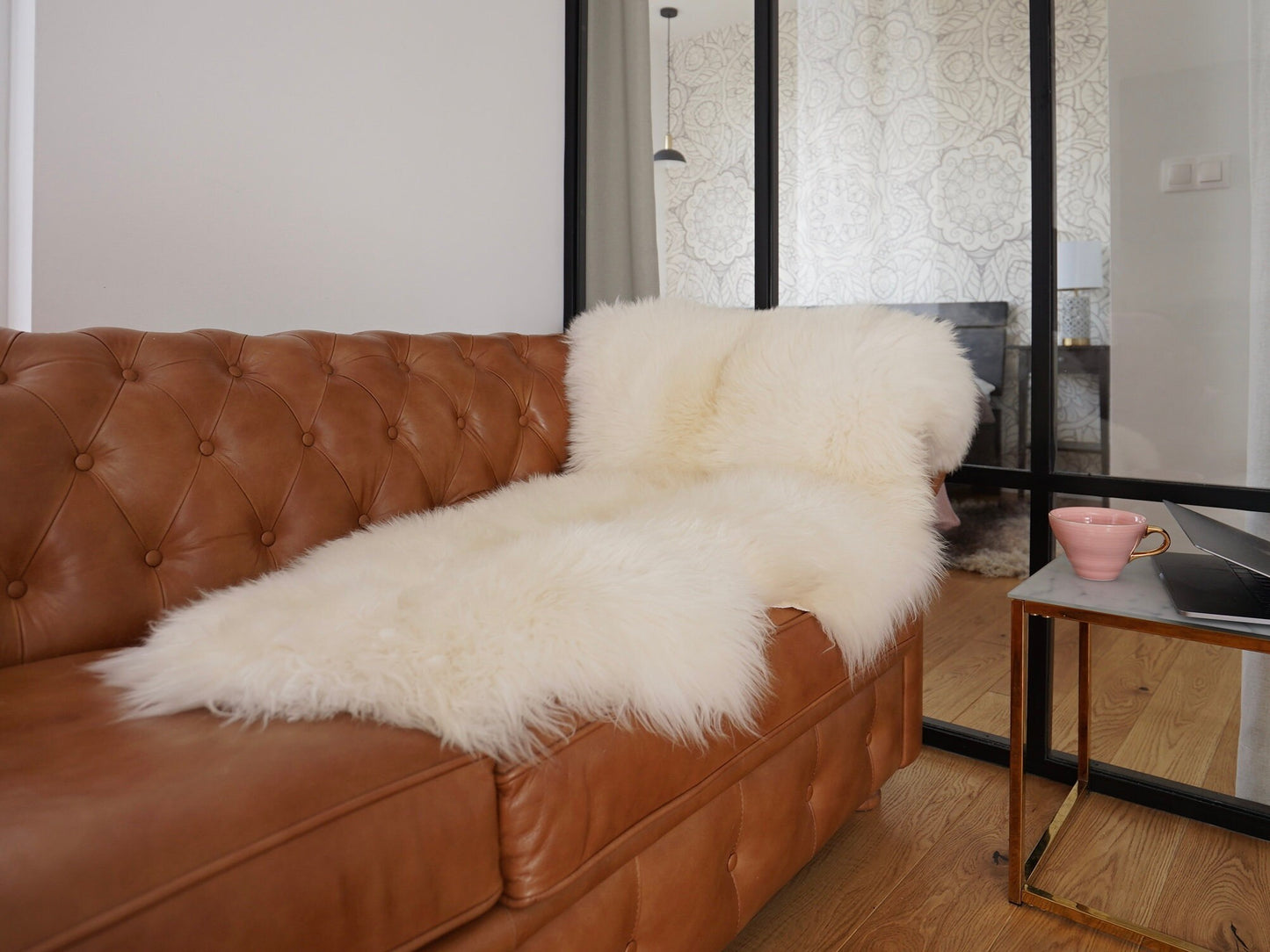 Original, Natural GIANT Rug X 50" x 30" White Genuine Natural Sheepskin Rugs Exclusive Rug Throw Rugs Carpet Outdoor Rugs Cheap Rugs Shag