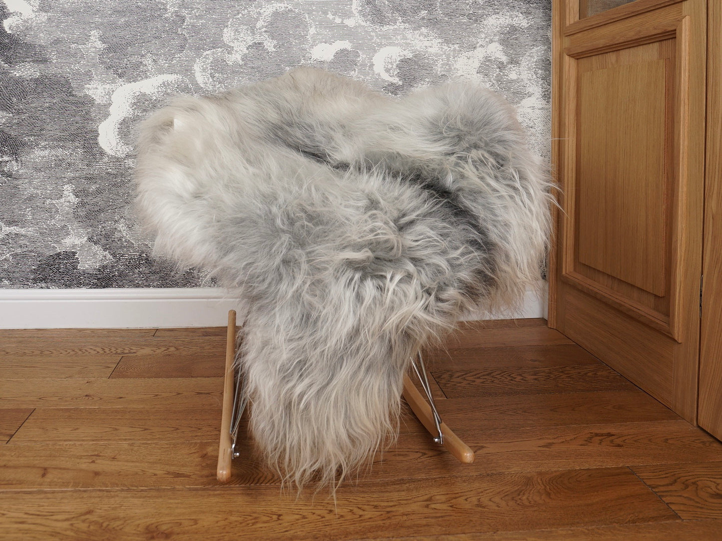 SHEEPSKIN Icelandic Grey Grey Rug Genuine Natural Sheepskin BAA4 Rug Gray Rugs Carpet Outdoor Rugs Cheap Rugs Shag Grey Gray Rug Thro
