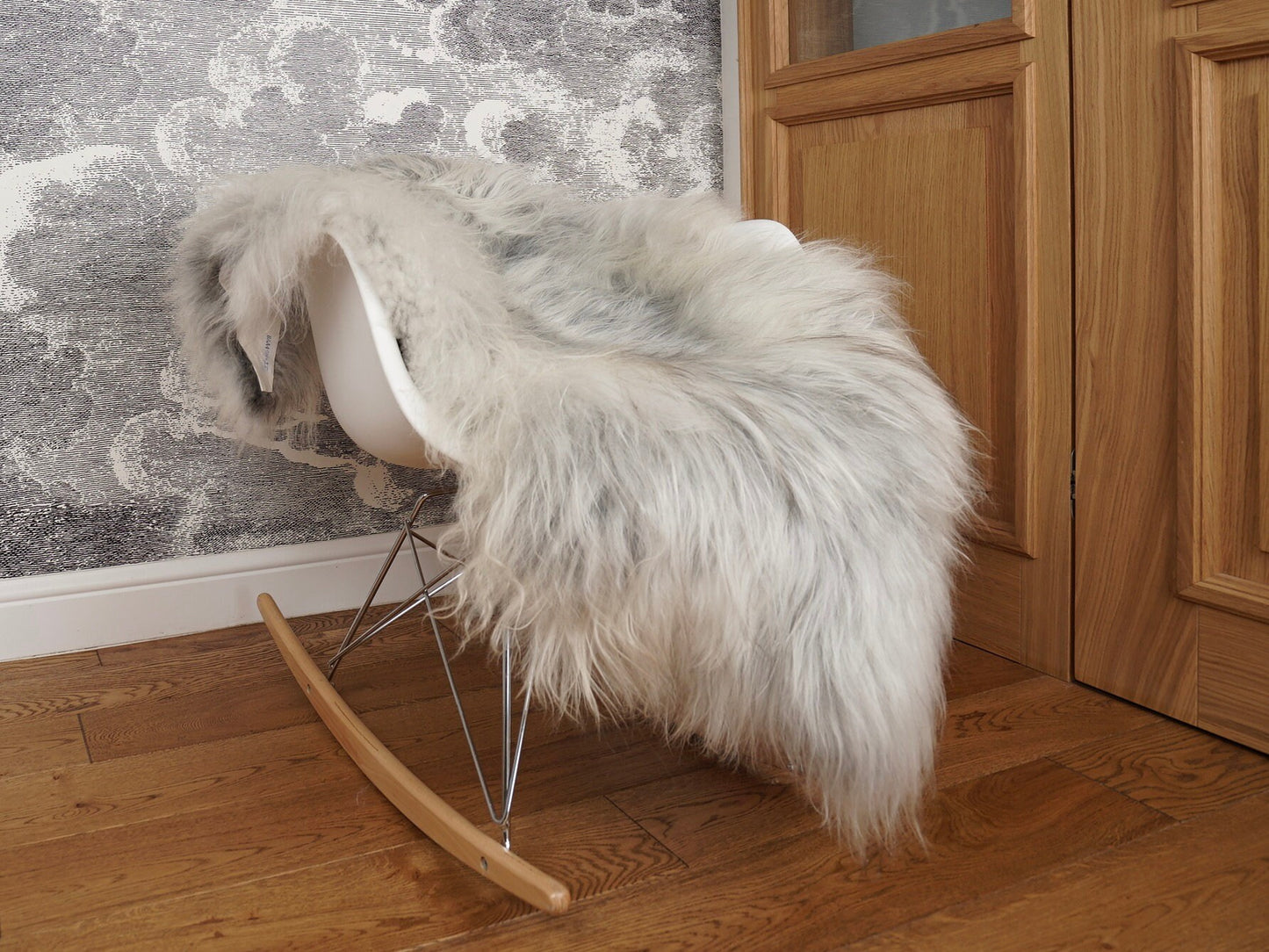 SHEEPSKIN Icelandic Grey Grey Rug Genuine Natural Sheepskin BAA4 Rug Gray Rugs Carpet Outdoor Rugs Cheap Rugs Shag Grey Gray Rug Thro