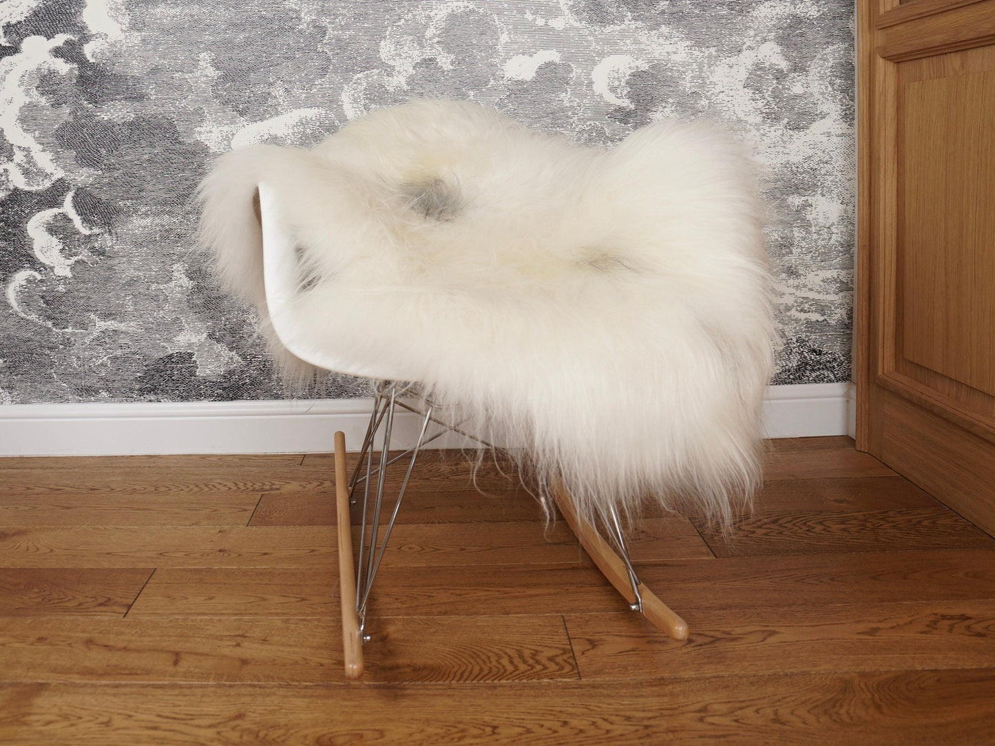 SHEEPSKIN Icelandic Grey X Grey Rug Genuine Natural Sheepskin BAA11 Rug Gray Rugs Carpet Outdoor Rugs Cheap Rugs Shag Grey Gray Rug Thro