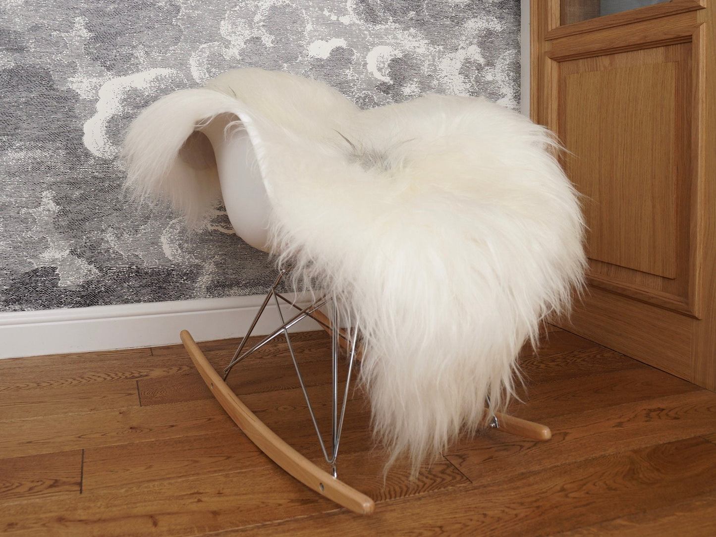 SHEEPSKIN Icelandic Grey X Grey Rug Genuine Natural Sheepskin BAA11 Rug Gray Rugs Carpet Outdoor Rugs Cheap Rugs Shag Grey Gray Rug Thro