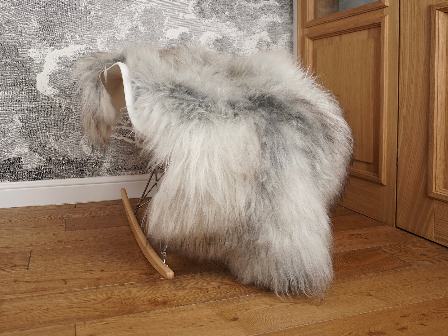 SHEEPSKIN Icelandic Grey Grey Rug Genuine Natural Sheepskin BZ4 Rug Gray Rugs Carpet Outdoor Rugs Cheap Rugs Shag Grey Gray Rug Thro
