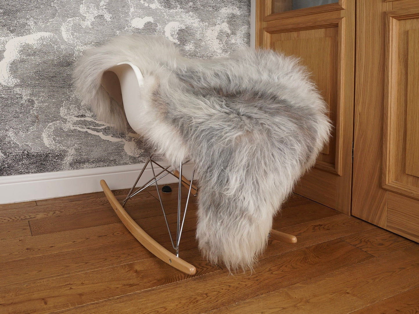 SHEEPSKIN Icelandic Grey Grey Rug Genuine Natural Sheepskin XC7 Rug Gray Rugs Carpet Outdoor Rugs Cheap Rugs Shag Grey Gray Rug Thro