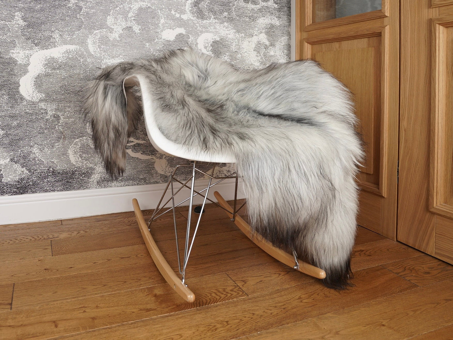 SHEEPSKIN Icelandic Grey Grey Rug Genuine Natural Sheepskin XD12 Rug Gray Rugs Carpet Outdoor Rugs Cheap Rugs Shag Grey Gray Rug Thro