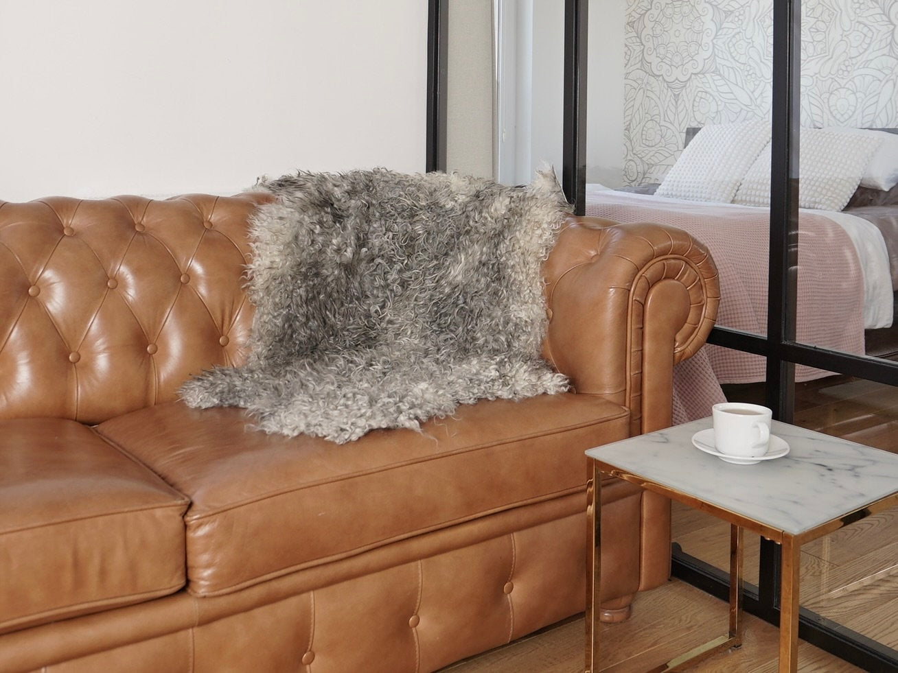 Scandinavian GOTLAND Sheepskin Grey Silver Luxury Rug XF8 Genuine Natural Sheepskin Rug Gray Rugs Carpet Outdoor Rugs Shag Grey