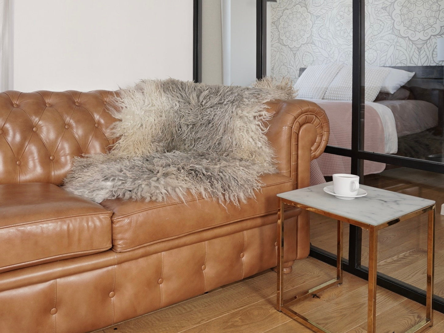 Scandinavian GOTLAND Sheepskin Grey Silver Luxury Rug XF3 Genuine Natural Sheepskin Rug Gray Rugs Carpet Outdoor Rugs Shag Grey