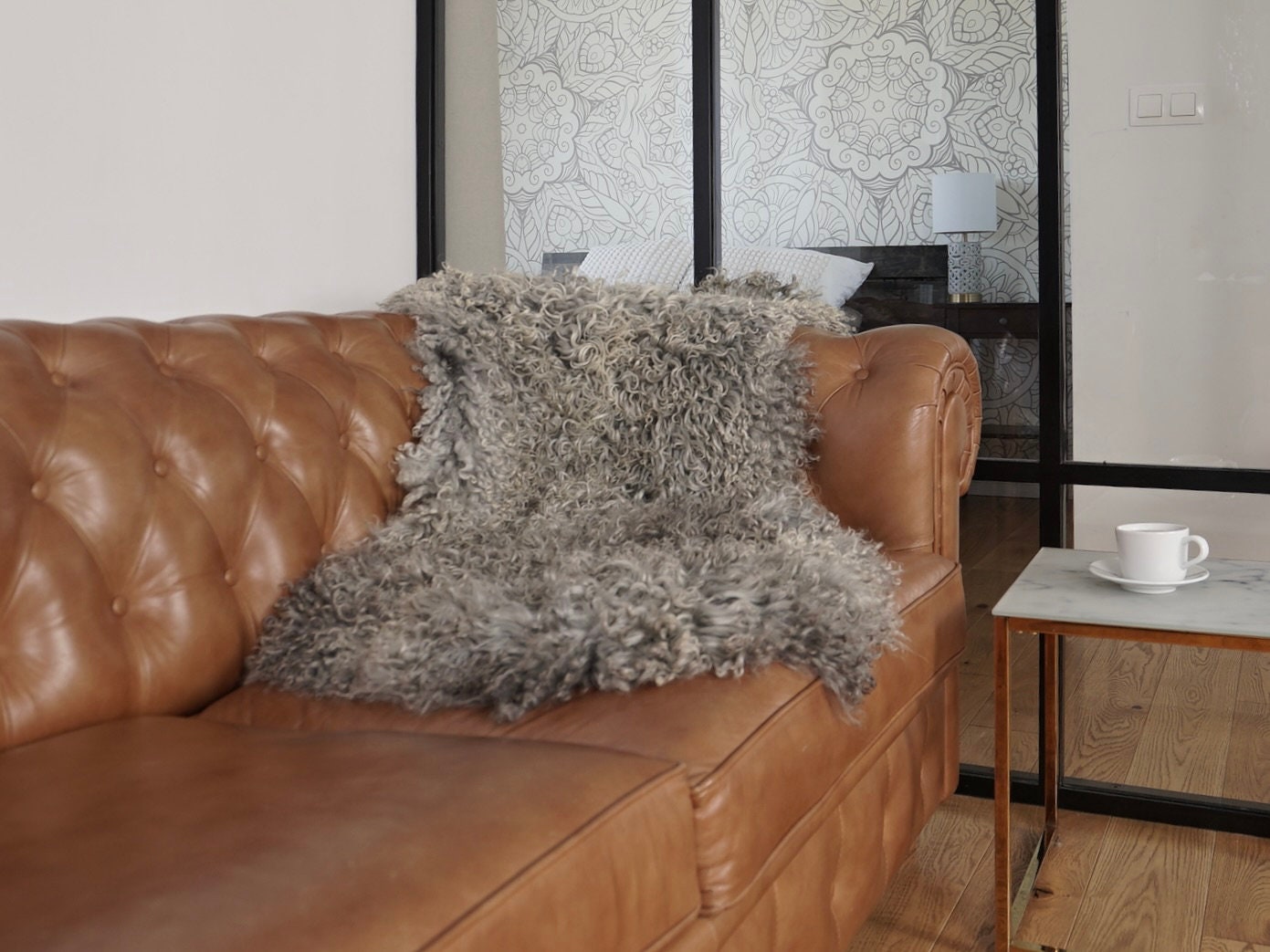 Scandinavian GOTLAND Sheepskin Grey Silver Luxury Rug XF2 Genuine Natural Sheepskin Rug Gray Rugs Carpet Outdoor Rugs Shag Grey