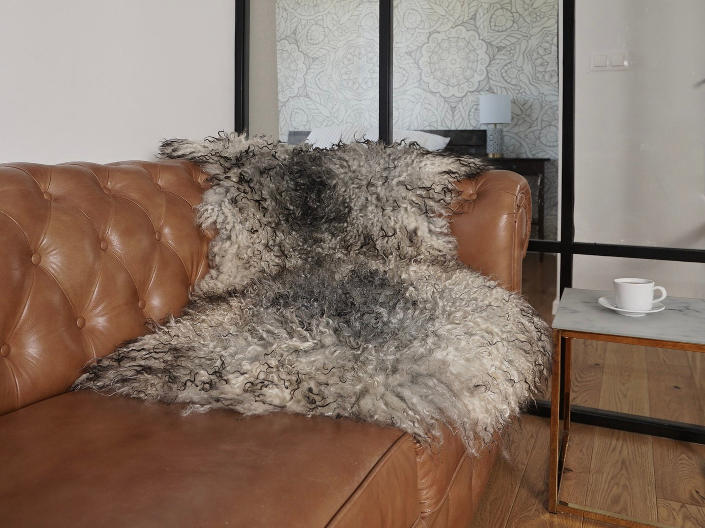 Scandinavian GOTLAND Sheepskin Grey Silver Luxury Rug XE16 Genuine Natural Sheepskin Rug Gray Rugs Carpet Outdoor Rugs Shag Grey