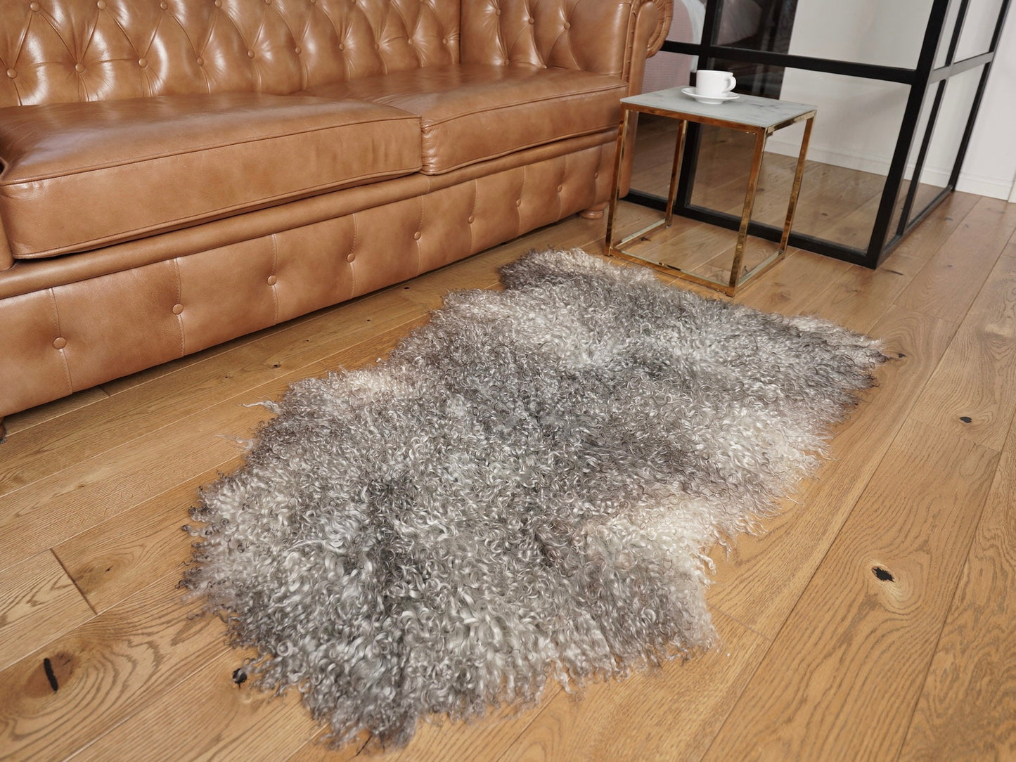 Scandinavian GOTLAND Sheepskin Grey Silver Luxury Rug XE15 Genuine Natural Sheepskin Rug Gray Rugs Carpet Outdoor Rugs Shag Grey