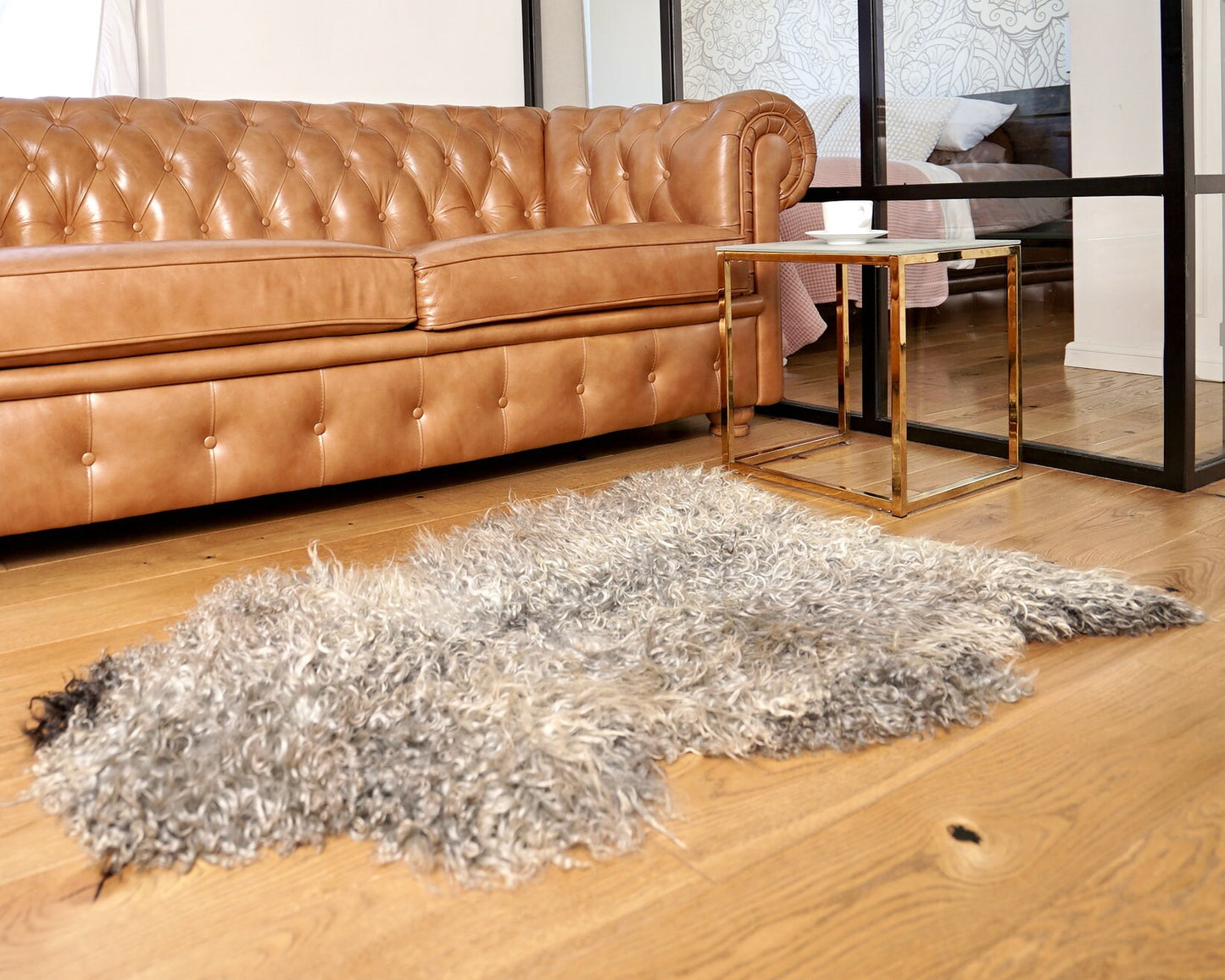 Scandinavian GOTLAND Sheepskin Grey Silver Luxury Rug XE14 Genuine Natural Sheepskin Rug Gray Rugs Carpet Outdoor Rugs Shag Grey