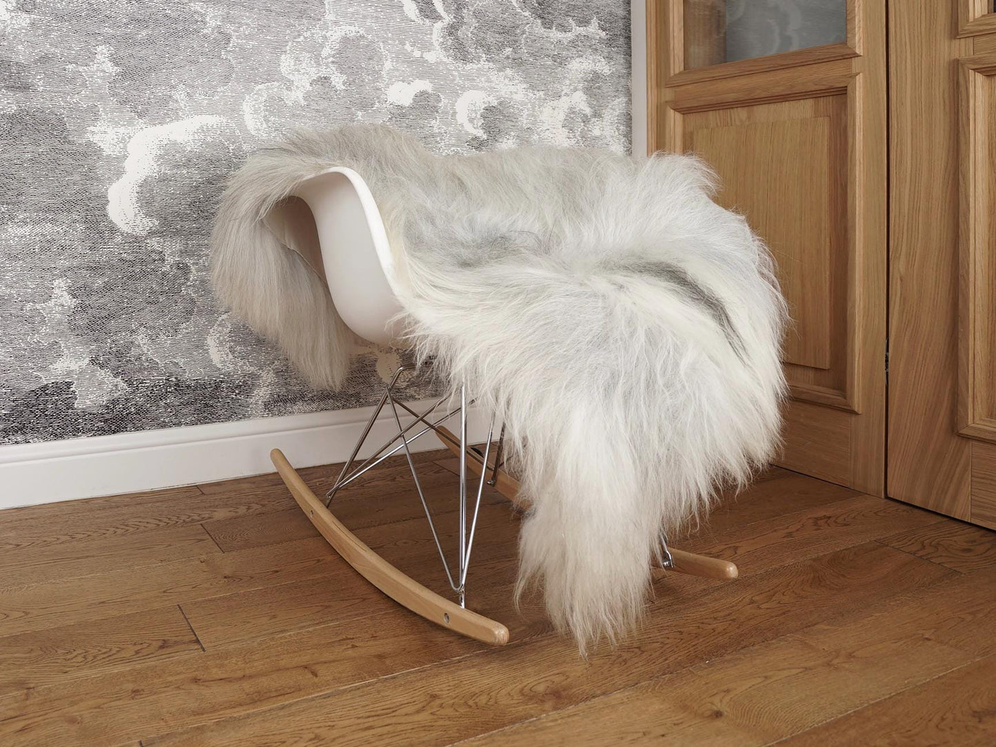 SHEEPSKIN Icelandic XF16 Brown, Grey Rug Genuine Natural Sheepskin Rug Rugs Carpet Outdoor Rugs Cheap Rugs Shag Rug Thro