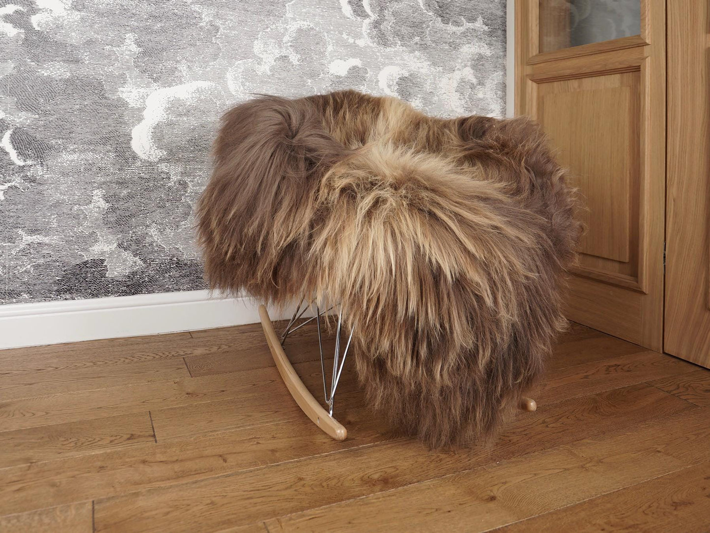 SHEEPSKIN Icelandic Brown Black Rug Genuine Natural Sheepskin Rug XF13 Carpet Outdoor Rugs Cheap Rugs Shag Rug