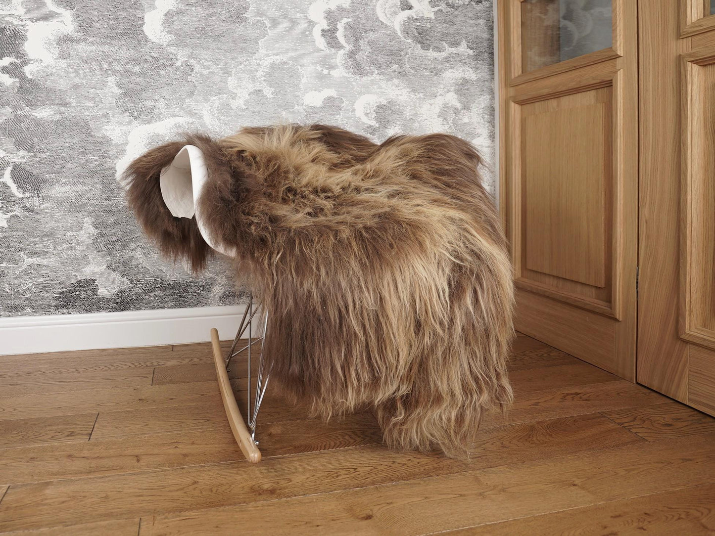 SHEEPSKIN Icelandic Brown Black Rug Genuine Natural Sheepskin Rug XF13 Carpet Outdoor Rugs Cheap Rugs Shag Rug