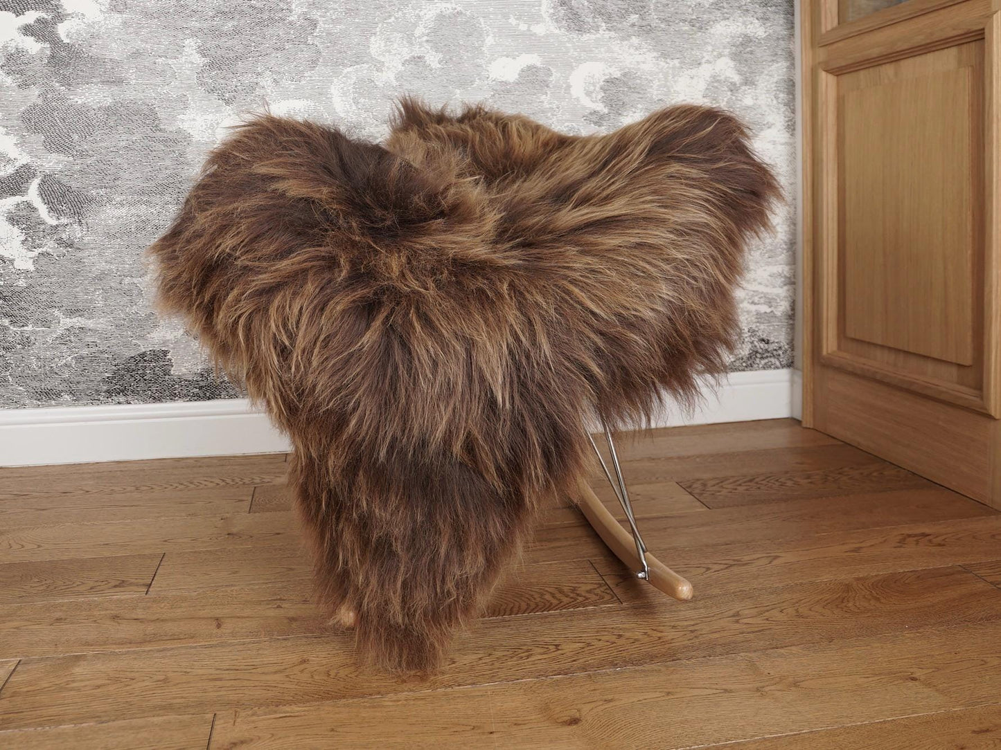 SHEEPSKIN Icelandic XH2 Brown Rug Genuine Natural Sheepskin Rug Rugs Carpet Outdoor Rugs Cheap Rugs Shag Nrown Rug Thro