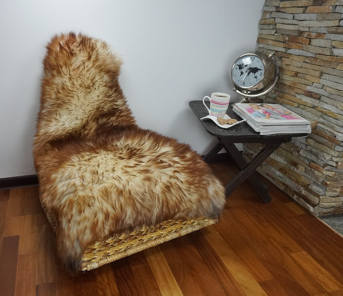 Original Brown Mouflon Genuine Natural Sheepskin Genuine Natural Sheepskin Rugs Exclusive Rug Gray Rugs Carpet Outdoor Cheap Rugs Shag