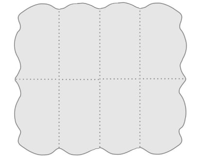 Oversized Eight Genuine White Sheepskin Rug Made from 8 Skins, 82 x 86 in, Natural Thick Wool, Ivory Cream Leather Area Rug Throw