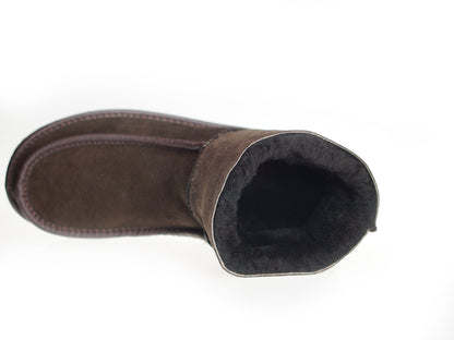 ON SALE !!! Men Natural Leather, wool, Men's Slippers, shoes boots Very light and comfy! Good gift! Genuine leather