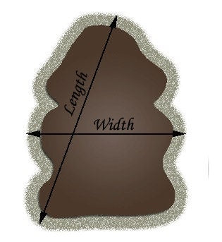 SHEEPSKIN GREY Throw Genuine leather Sheep Skin Decorative rug grey 44'' x 24" comfy, cozy, hair is very thick, shiny !